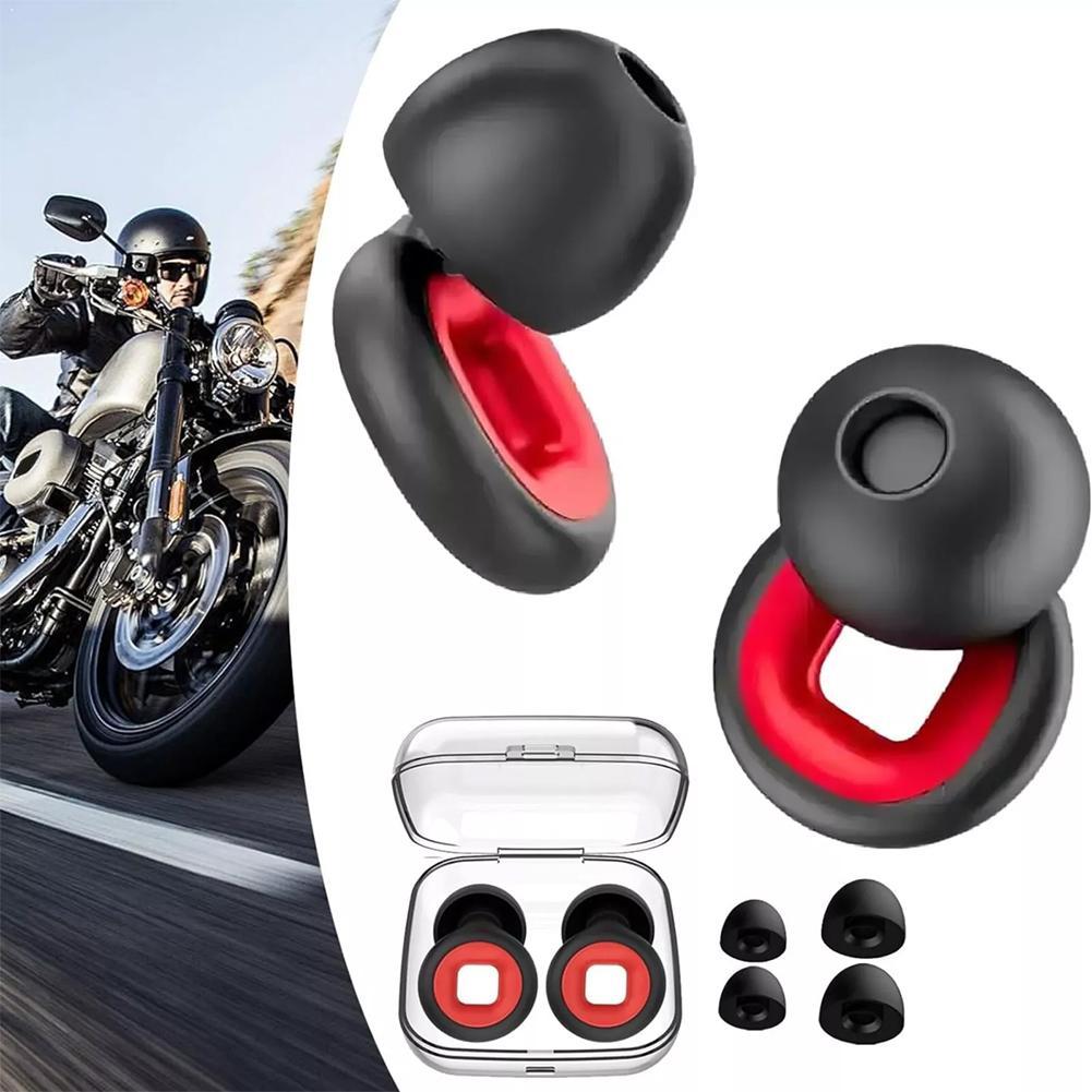 Sound Dampening Foam - Motorcycle 27dB Noise Reduction Earplugs Comfortable