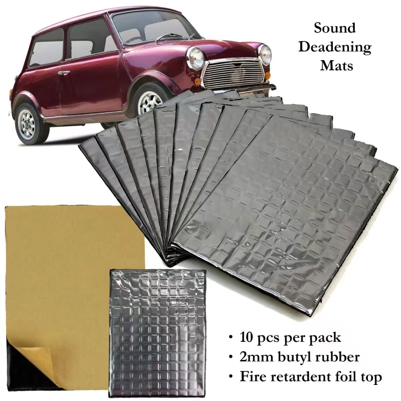 10Pcs Car Sound Mat Insulation - Sound Dampening Foam 评论和价格