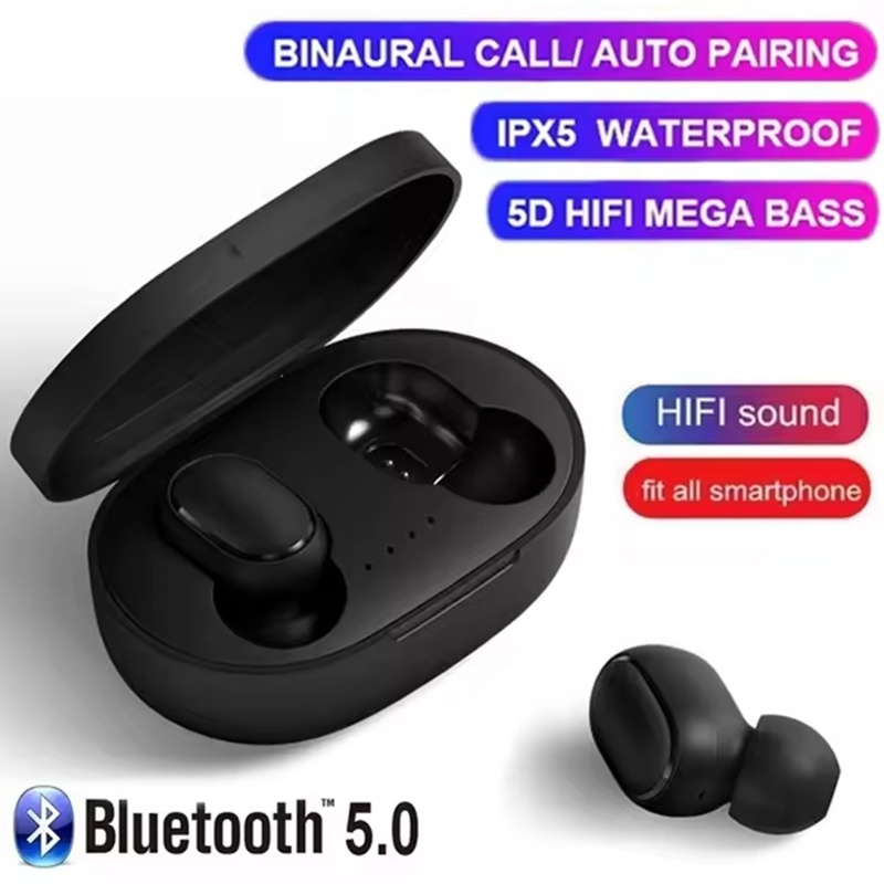 A6S TWS Earphones Wireless Blu - Esports Wireless Gaming Headset 评论和价格