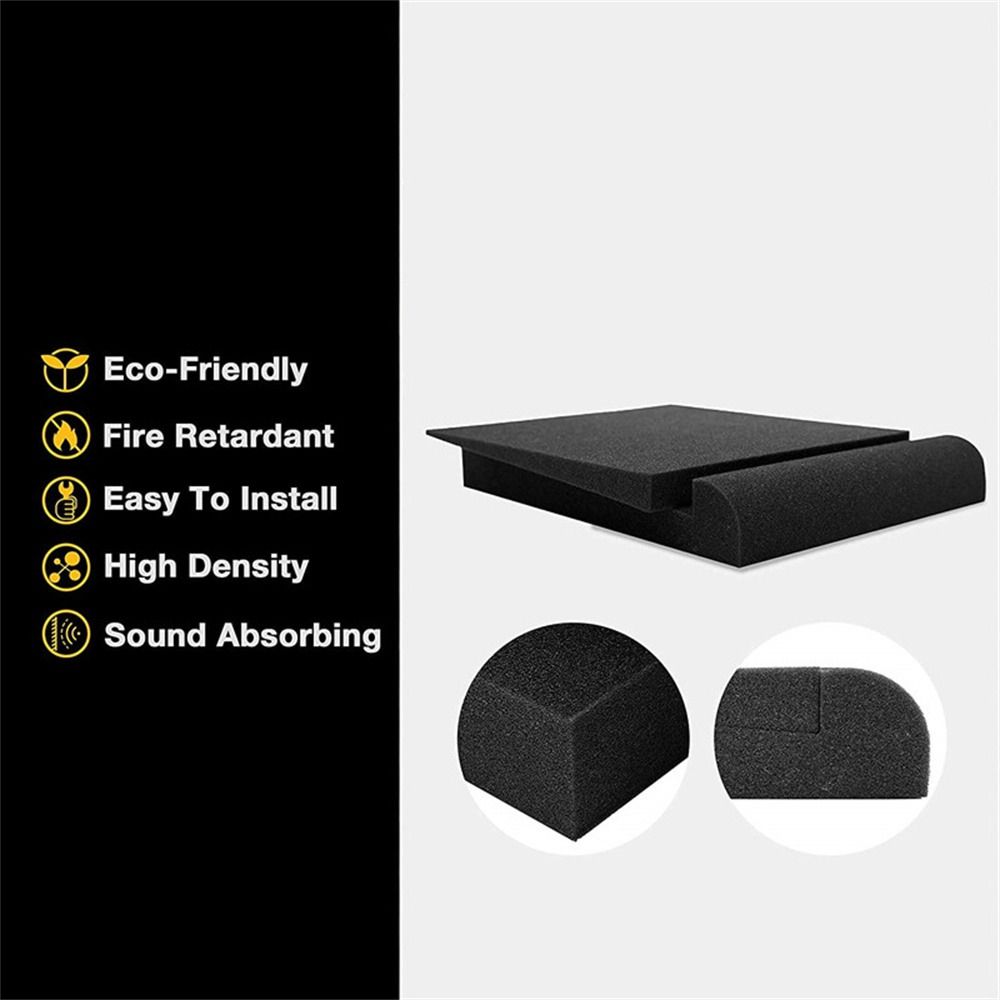 1 Set Studio Monitor Speaker A - Sound Dampening Foam 评论和价格