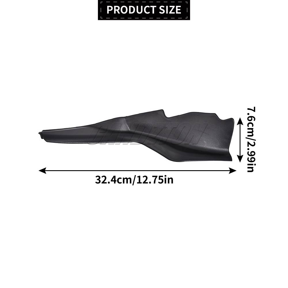 New Windscreen Lower Grill Cow - Sound Dampening Foam 评论和价格